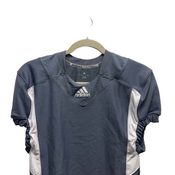 Adidas‎ Techfit Football Jersey Mens Size 2XL Gray Football Compression NWT - Picture 3 of 5